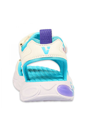 Vicco 332.F25Y.210 But Filet Işıklı Phylon Beyaz Çocuk Sandalet