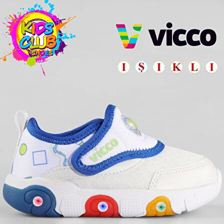 Vicco Sort Işıklı Ortopedik Çocuk Spor Ayakkabı