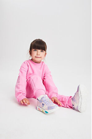 Vicco Gelato 346.B25Y.177 Anatomik Taban Kız Çocuk Işıklı Spor Ayakkabı Lila 22-25 