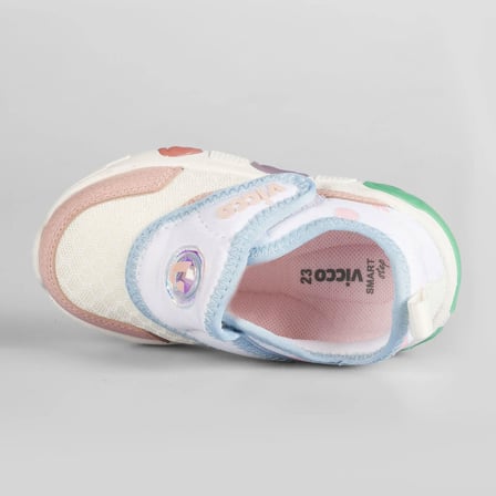 Vicco Sort Beyaz Bebe Işıklı Phylon Spor Ayakkabı 346.B25Y.181-1105