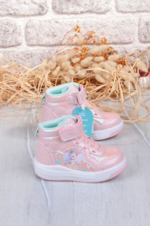 Vicco 946.B25K.419 Klint Pudra Işıklı Kız Çocuk Bot