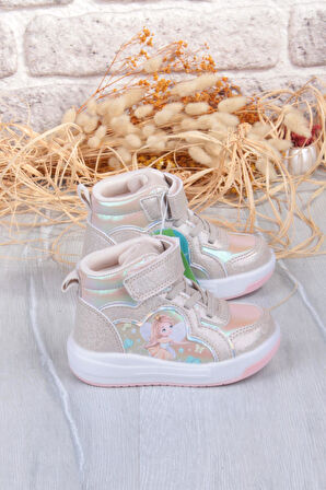 Vicco 946.P25K.419 Klint Bej Işıklı Kız Çocuk Bot