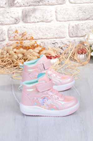 Vicco 946.P25K.419 Klint Pudra Işıklı Kız Çocuk Bot