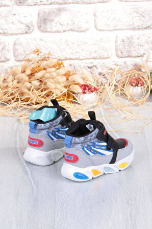 Vicco 946.B25K.420 David Siyah Rahat Hafif Işıklı Erkek Çocuk Bot