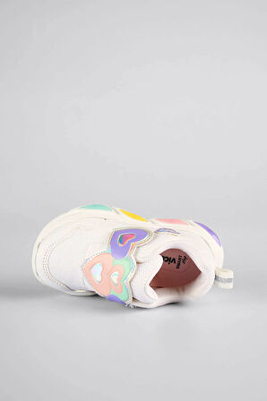 Vicco Lovely Işıklı Çocuk Spor Ayakkabı BEYAZ