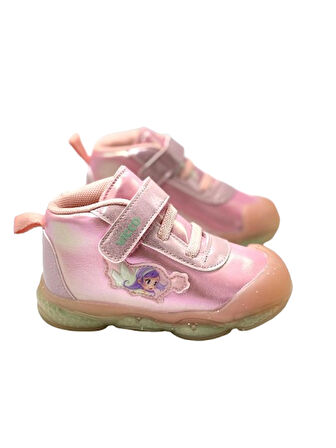 Vicco Toddlers Işıklı Light-Up Phlon Çocuk Bot PEMBE