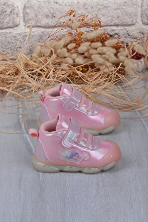 Vicco 946.B25K.445 Gemini Pudra Anatomik Işıklı Kız Çocuk Bot