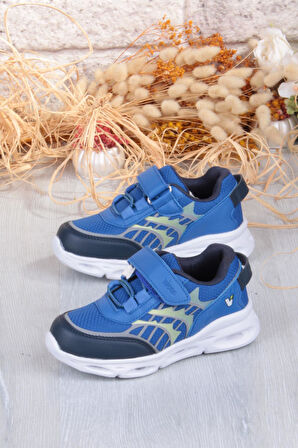 Vicco 346.P25K.263 Most Saks Mavi Işıklı Erkek Çocuk Ayakkabı