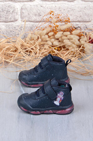 Vicco 946.E25K.447 Geminis Lacivert Anatomik İlk Adım Işıklı Erkek Çocuk Bot