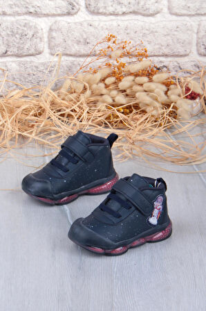 Vicco 946.E25K.447 Geminis Lacivert Anatomik İlk Adım Işıklı Erkek Çocuk Bot