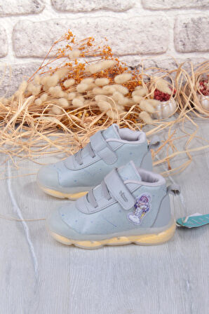 Vicco 946.E25K.447 Geminis Gri Anatomik İlk Adım Işıklı Erkek Çocuk Bot