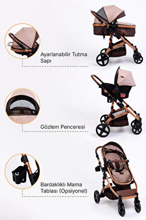 1016 Flash Travel Sistem Bebek Arabası
