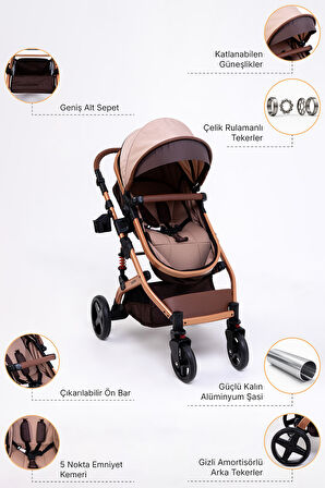 1016 Flash Travel Sistem Bebek Arabası