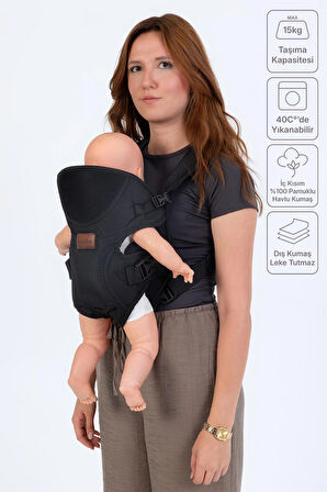Ekonomik Bebek Kanguru - Ergonomik Konfor, Kolay Kullanım ve Modern Tasarım