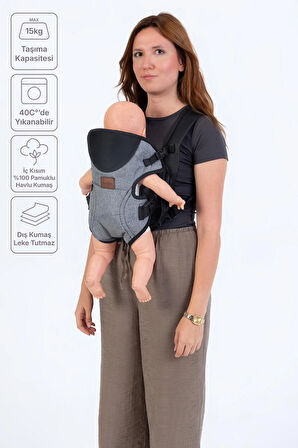 Ekonomik Bebek Kanguru - Ergonomik Konfor, Kolay Kullanım ve Modern Tasarım