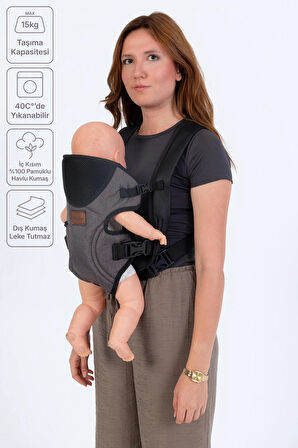 Ekonomik Bebek Kanguru - Ergonomik Konfor, Kolay Kullanım ve Modern Tasarım