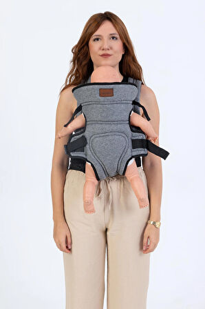 Premium Lüks Bel Destekli Bebek Kanguru - Ergonomi, Kolay Kullanım ve Modern Tasarım