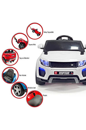 Akar Oyuncak RAPTOR 12 Volt Uzaktan Kumandalı Akülü SUV Çocuk Arabası