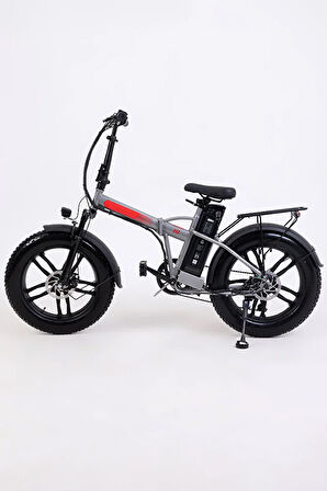Bike - S Model Elektrikli Katlanılabilir Bisiklet Düz Kadro