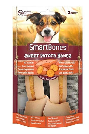 Smartbones Tavuklu ve Tatlı Patatesli Medium Kemik 2 Li 128 Gr.