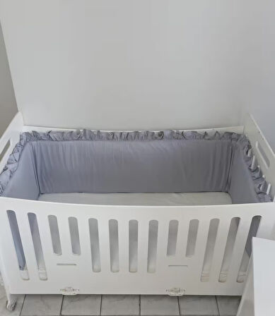  Ege Home Mia Fırfırlı Beşik Yan koruma 38×235 tek parça