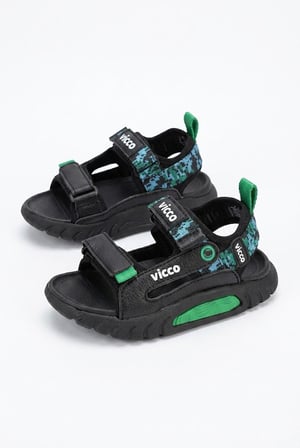 Vicco 332.F26Y.179 Siyah Konan Hafif Rahat Erkek Çocuk Sandalet