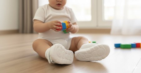Vicco Yatu Cırtlı Hafif Rahat Çocuk Spor Ayakkabı BEYAZ
