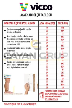 VİCCO VATER IŞIKLI KIZ BEBEK SPOR AYAKKABI