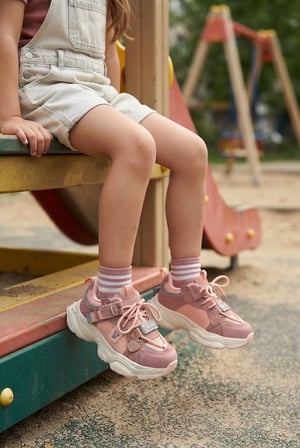 Vicco Ceni Pudra Anatomik Rahat Sneaker Kız Çocuk Ayakkabı 346.P26K.125