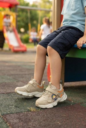 Vicco Filika Bej Anatomik Rahat Sneaker Erkek Çocuk Ayakkabı 346.P26K.128