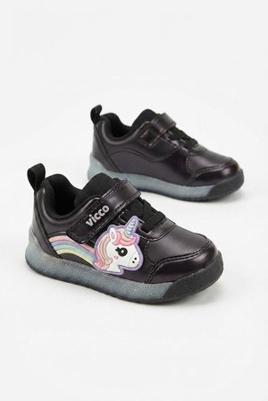 Vicco Nika Siyah Anatomik Rahat Sneaker Kız Çocuk Ayakkabı 346.P26K.148