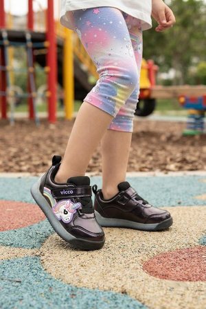 Vicco Nika Siyah Anatomik Rahat Sneaker Kız Çocuk Ayakkabı 346.P26K.148