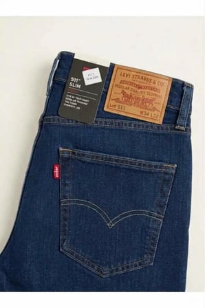 511® slim fit likralı esnek kumaş klasik Erkek Jean Pantolon--düz lacivert-- Lacivert / 33/30