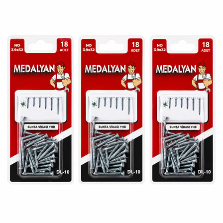 264 ADET 3.9X32 MATKAP UÇLU VİDA YHB 12X22PCS (5671) gotlthmngoxx