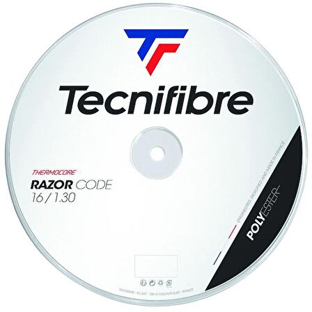 Tecnifibre Razor Code Beyaz 1.30/16 200m Rulo Kordaj 04RRA130XW