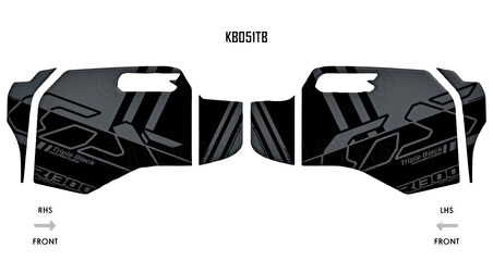 MotoGrafix Tank - Knee Pad BMW R1300GS Adventure Trophy 2024-2025