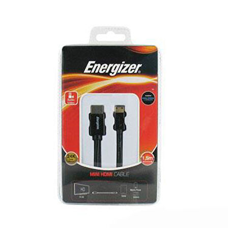 Energizer LCAECHAC15 2K/4K Full HD Hdmı to Mini Hdmı 1.5m Kablo