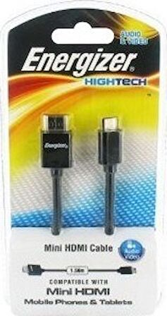 Energizer LCAEHHAC2 HDMI TO Mini HDMI 1.5m Kablo