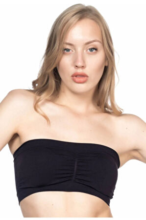 Dikişsiz Pedli Straplez Büstiyer Yeni Sezon