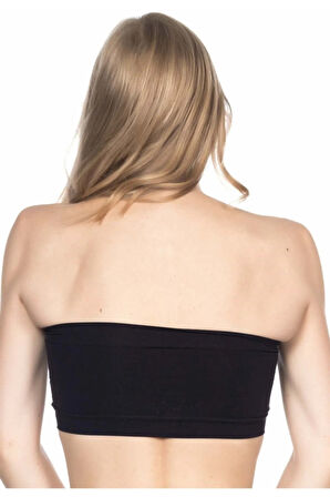 Dikişsiz Pedli Straplez Büstiyer Yeni Sezon