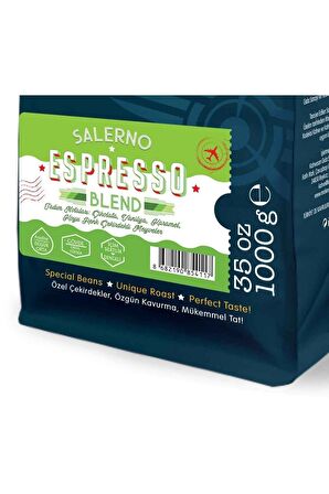 Moliendo Salerno Espresso Blend ( Çekirdek Kahve ) 1000 G.