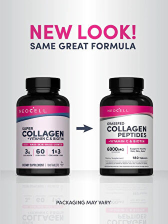 Grassfed Collagen Peptides 6000 mg 180 Tablet