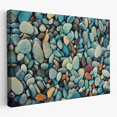 Deniz Taşı Dekoratif Kanvas Duvar Tablosu-3495