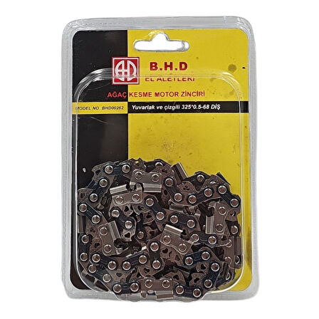 Fixonic B.H.D BHD00262 0.325'' 1.3mm 34 Diş Yuvarlak ve Çizgili Ağaç Kesme Motorlu Testere Zinciri 