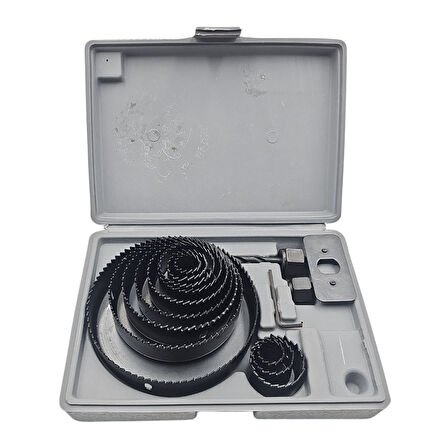Fixonic B.H.D BHD00265 Buat (Panç) Açma Seti 16 Parça (19-22-29-32-38-44-51-64-76-89-102-127mm)  