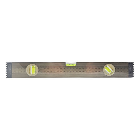 Fixonic B.H.D BHD00600 40cm Gri Mıknatıslı Alüminyum Su Terazisi