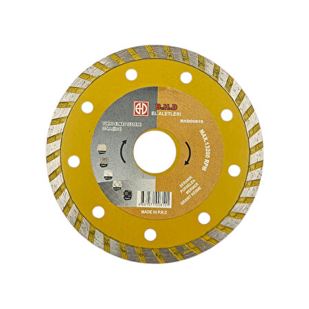 Fixonic B.H.D BHD00810 115mm Turbo Granit Mermer Kesici 
