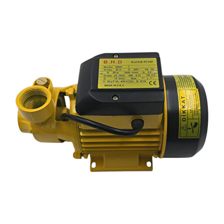 Fixonic B.H.D. QB60 370W/0.5Hp Su Motoru/Su Dinamosu