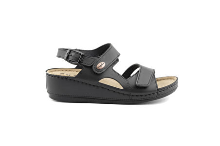 ComfortOrtho Rahat 1818 – Ortopedik Vegan Deri Kadın Sandalet