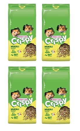 Versele Laga Crispy Muesli Hamster Yemi 750 Gr. X 4 Adet